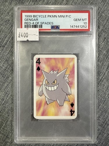 Pokemon psa gengar 1999 - pokemon,