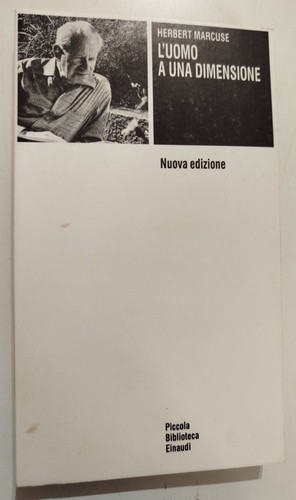 Herbert marcuse uomo una - a,