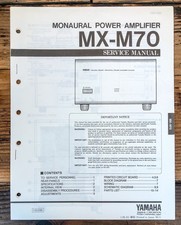 Yamaha m70 amplificatore - yamaha,