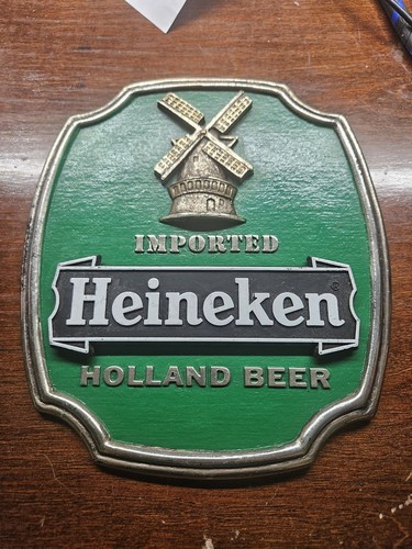 Heineken beer sign bar top - heineken,