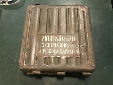 CASSETTA MILITARE STAGNA ORIGINALE EI PORTA MUNIZIONI MILITARIA