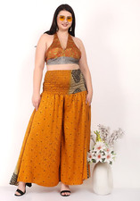 Pantaloni palazzo stampati