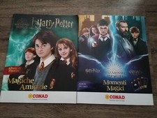 HARRY POTTER ALBUM DI CARD + ALBUM DI FIGURINE (CONAD) COMPLETI LEGGERE DETTAGLI
