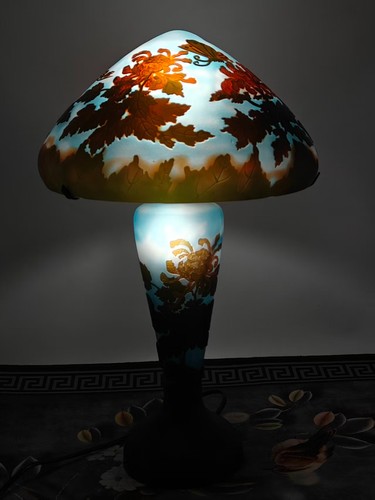 Lampada emile galle vetro - lampada,