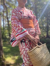 Yukata Kimono Donna - Disegno