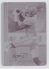 2021 Upper Deck CFL Printing Plate Magenta 1/1 Jordan Williams-Lambert #27 l5j