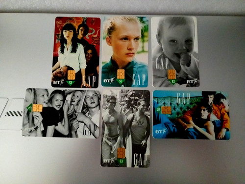 Telephone cards 5 - x, bt