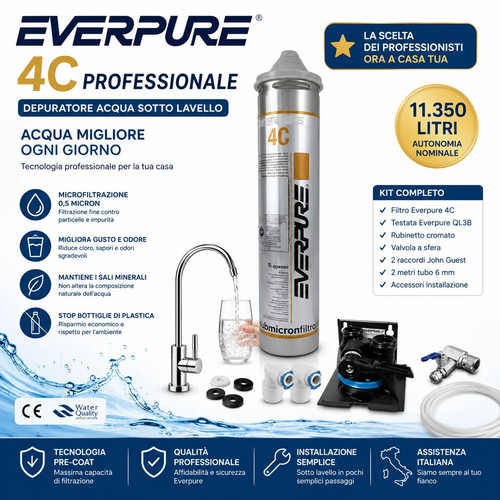 Depuratore acqua sotto lavello - depuratore,