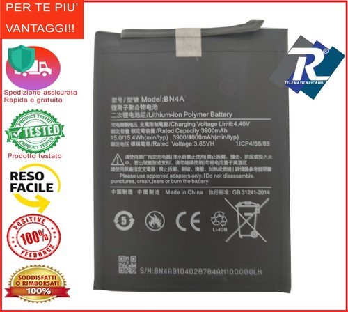 Batteria bn4a per xiaomi redmi - per,