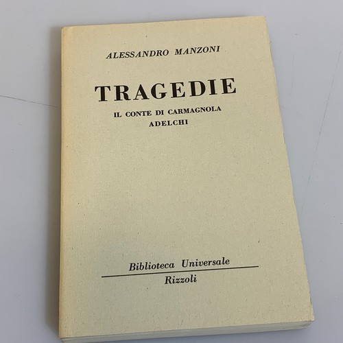 Libro tragedie alessandro - tragedie, di