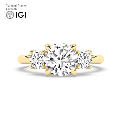 Anello trilogy diamante - anello,