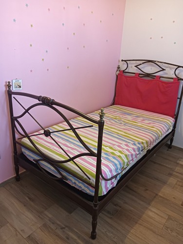 Letto 100cm ferro battuto - , e