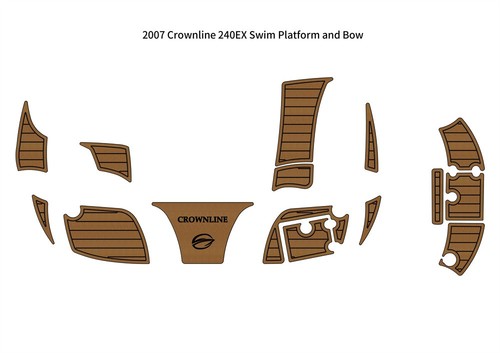 Piattaforma nuoto crownline - da,