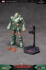 action figure Marvel IRON MAN Mark XXXVII MK37 Hammerhead Iron Man 3 ZD Toys