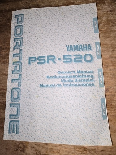 Yamaha psr 520 - yamaha, psr-520