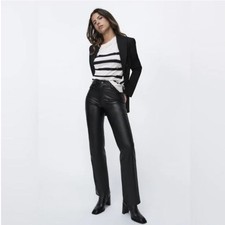 NWT Zara 90’s Wide Leg Faux