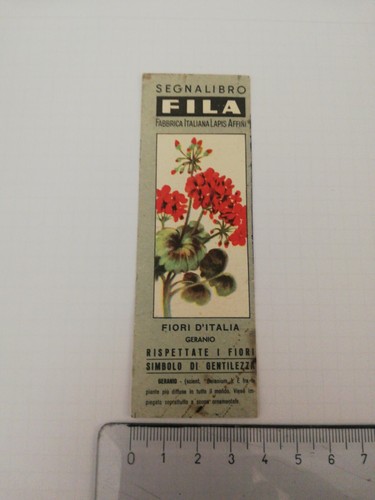 Segnalibro fila fiori - fila,