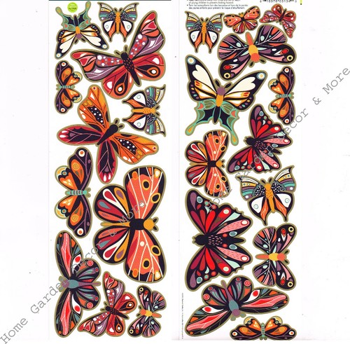 Farfalle adesivi wall art - wall,