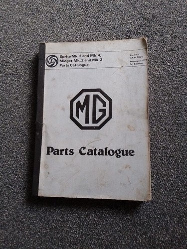 Catalogo ricambi sprite - catalogo, mk3