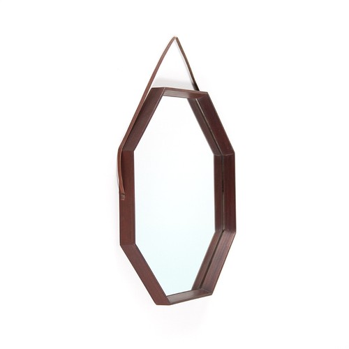 Specchio ottagonale legno - specchio, in