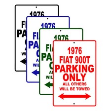 1976 Fiat 900T Parking Only