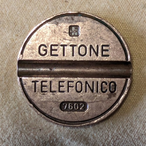 Gettone telefonico 7602 - gettone,