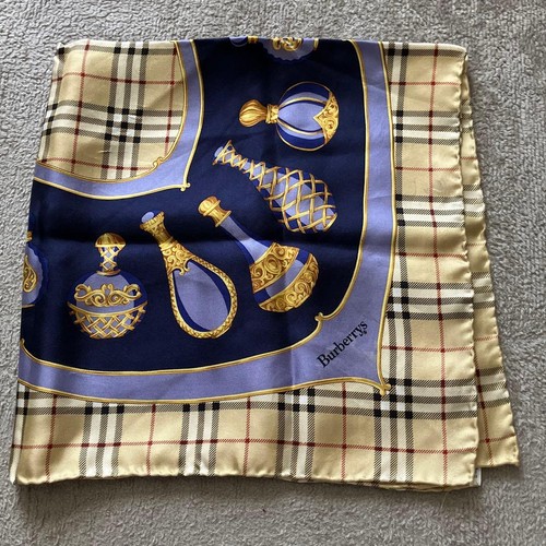 Sciarpa seta burberry - di,
