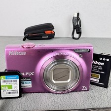 Nikon Coolpix S6100 rosa 16 MP