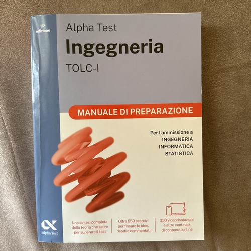 Alpha test ingegneria - test,