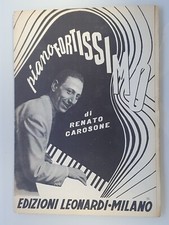 SPARTITO MUSICALE PIANOFORTISSIMO di RENATO CAROSONE - ED. LEONARDI