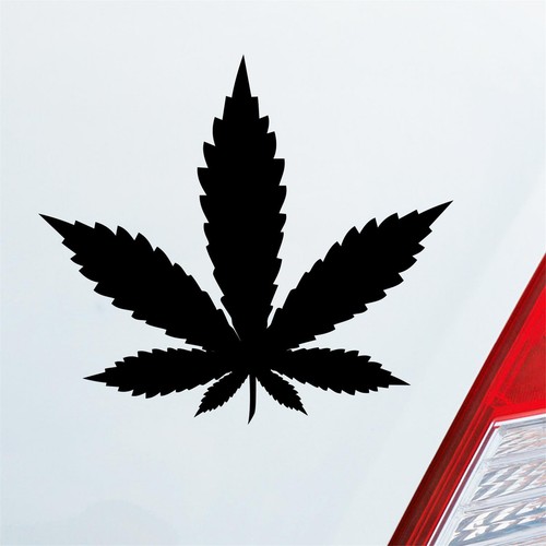 Adesivo auto canapa - , cannabis