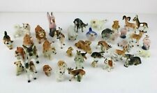 Lotto Grande Collezione MINIATURE di ANIMALI Giungla Domestici IN PORCELLANA 