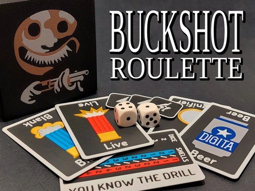 Buckshot roulette gioco - buckshot, di