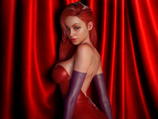 Stampa 3D Jessica Rabbit non