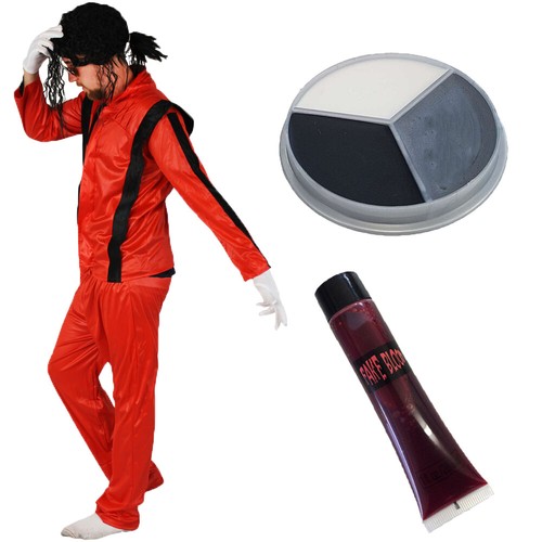Costume zombie jacko - costume, uomo