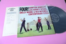 SHELLY MANNE LP FOUR JAPAN PRESS 1977 NM CHE JAZZ !!!