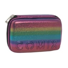 ASTUCCIO RIGIDO MAXI 1 ZIP COMIX F. COSIMO PANINI SCUOLA  COLORE RAINBOW PURPLE