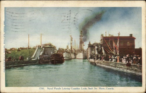 Sault ste cartolina - sault, marie
