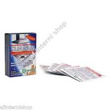 Faber 20 Salviette Pulizia Acciaio CLIN&CLIN per acciaio inox lavelli cappe pian