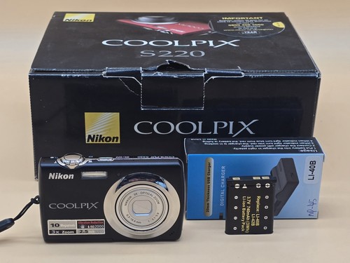 Nikon coolpix s220 10mp - nikon,