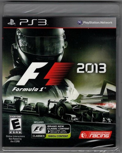 2013 ps3 nuovo - f1, sigillato