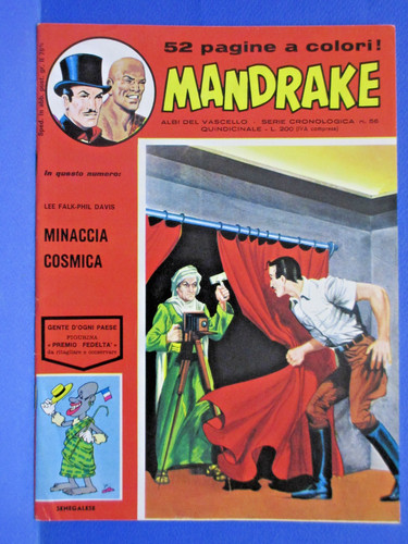 Mandrake cronologica spada - mandrake,