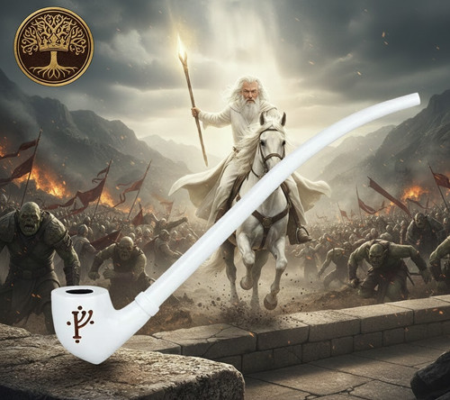 Pipa manuale gandalf white - manuale,