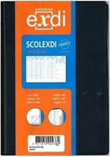 QUO VADIS EXDI Agenda scolaire SCOLEXDI ML, Aout 2025/ Juillet 2026, noir, 10x15