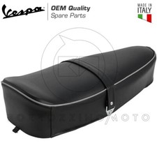 SELLA LUNGA NERA SEDILE CON LEVETTA VESPA 50 SPECIAL L N R - 125 PRIMAVERA