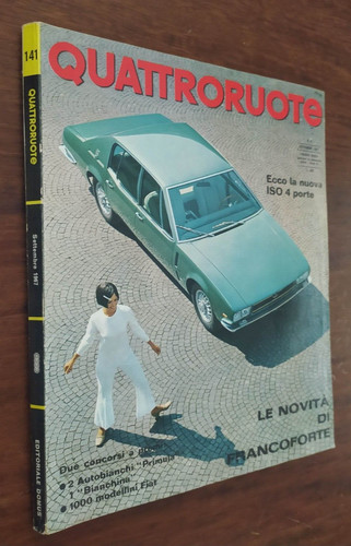 Quattroruote 141 1967 iso - 141,