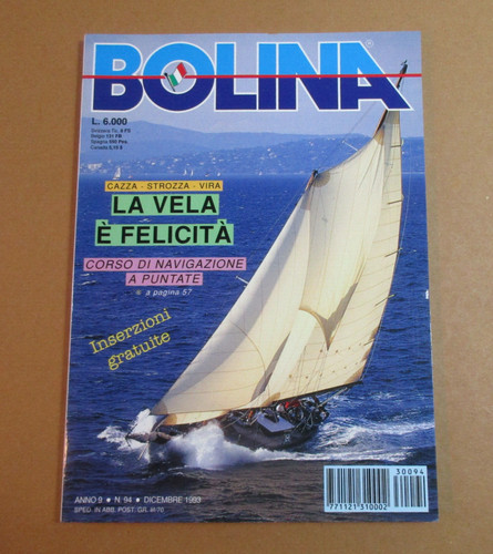 Rivista bolina andar per - per, mare