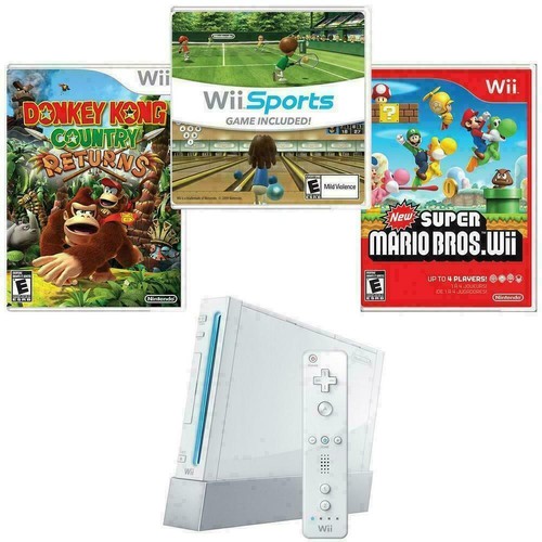 Console nintendo wii bianca - console,