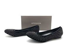 Scarpe basse da donna Apepazza taglia 38 ballerine slipper scarpe per il tempo libero comode nere