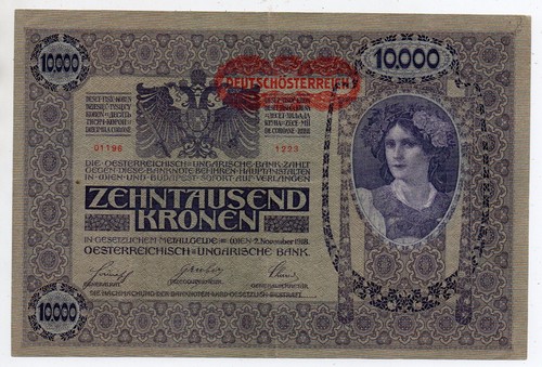 10000 kronen austria - 10000,